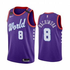 Män Washington Wizards Tröja Rui Hachimura 8 Nike 2020 Rising Star Swingman